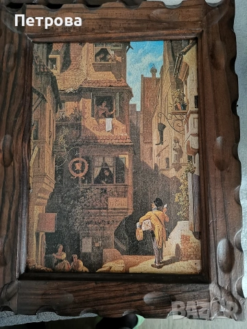 лот от 3 винтидж картини , снимка 3 - Картини - 54292836