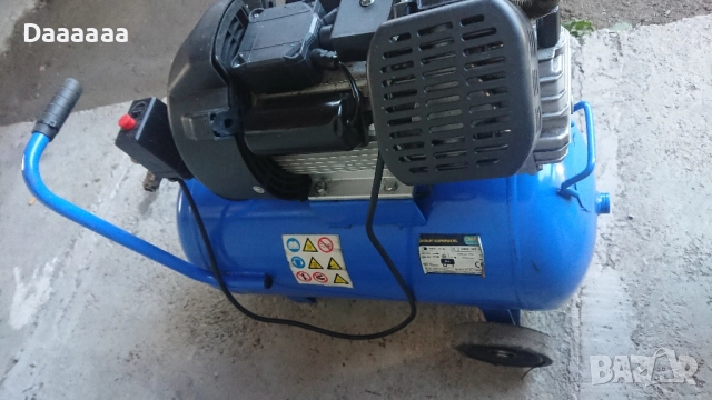 Компресор Okay 50 L, снимка 5 - Компресори - 52484087