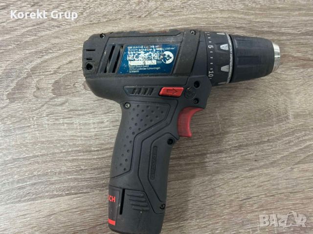 Електрически Винтоверт Bosch GSR 10 + Зарядно, снимка 2 - Други инструменти - 46202184