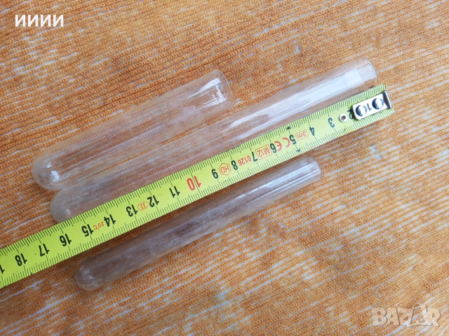 Епруветка 24 бр на стойка, снимка 3 - Антикварни и старинни предмети - 53602772