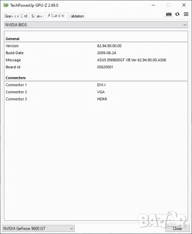 Видео карта NVidia GeForce Asus EN9600 GT HDMI 512MB GDDR3 256bit PCI-E, снимка 17 - Видеокарти - 54245304