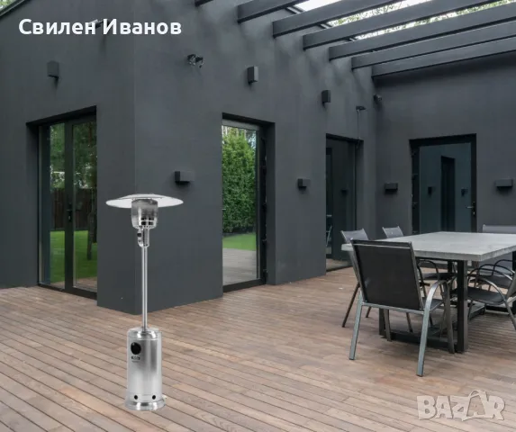 Външен газов отоплител, 13kW, гъба, инокс, снимка 5 - Котлони - 47338559