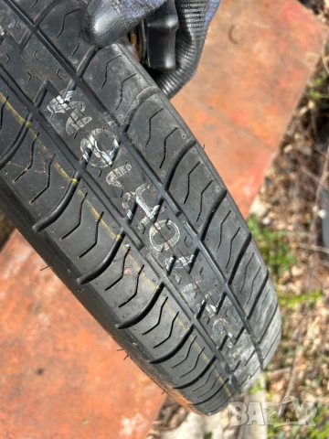 Патерица комплект 5x112 VW Audi Seat Skoda резервна джанта с гума 126 / 70 R16 крик ключ кука Golf , снимка 3 - Гуми и джанти - 54181501