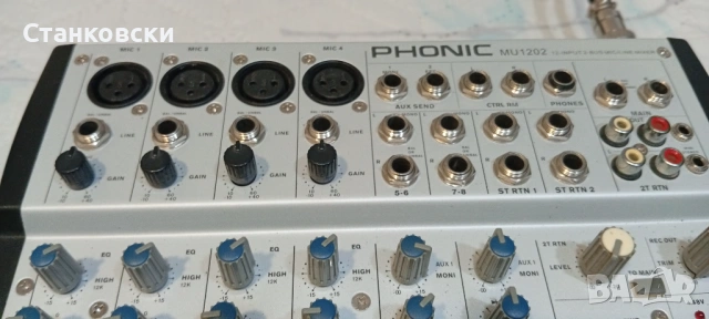 Рhonic-mu1202, снимка 9 - Ресийвъри, усилватели, смесителни пултове - 53633726