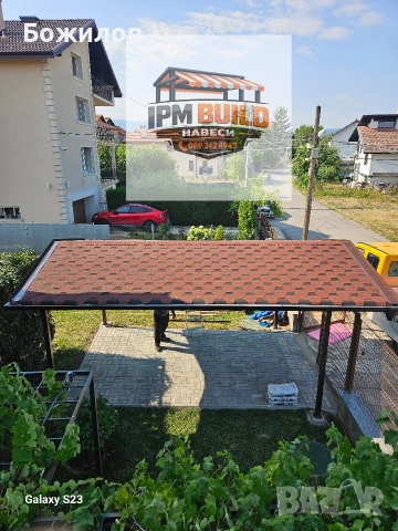 Метални навеси за покриване на тераси, гаражи, входни козирки, термопанели, покривало за коли , снимка 10 - Монтажи - 46826803