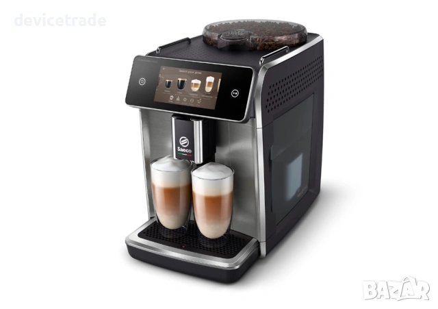 Кафеавтомат Saeco GranAroma Deluxe SM6685/00, Автоматичен пенообразовател на мляко