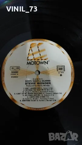 Stevie Wonder – Signed Sealed & Delivered, снимка 4 - Грамофонни плочи - 48374638