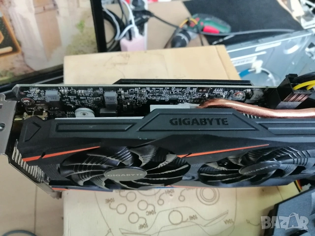 Видеокарта GIGABYTE GTX 1060 6GB, снимка 10 - Видеокарти - 53641209