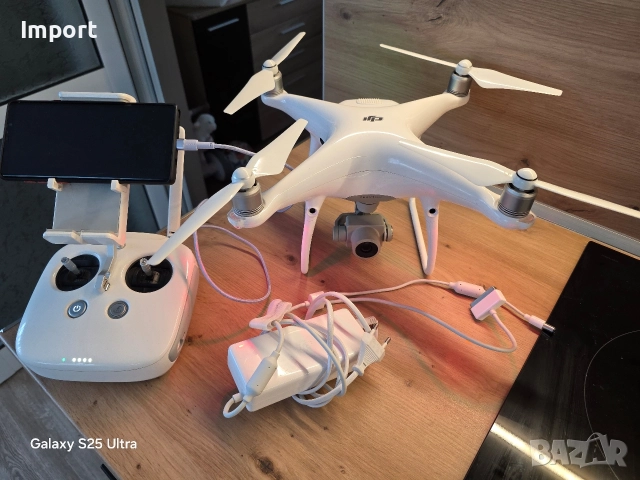 Дрон DJI PHANTOM 4 PRO, снимка 9 - Дронове и аксесоари - 52905513