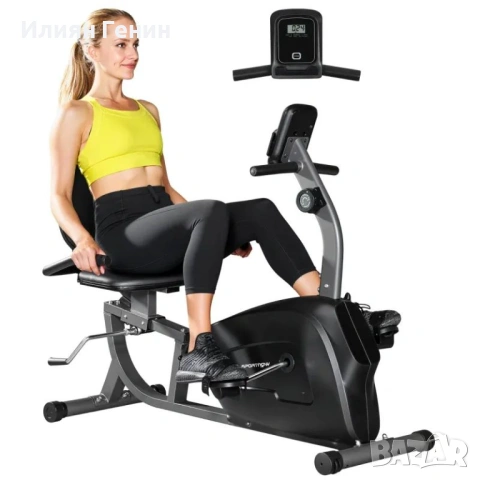 Велоергометър SPORTNOW, магнитен велоергометър, снимка 2 - Фитнес уреди - 53752946