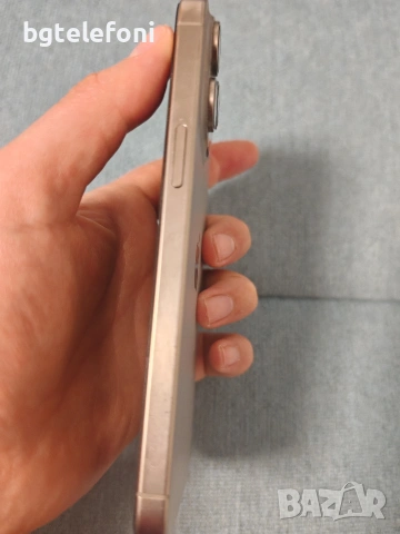 iPhone 15 Pro Max 256GB natural titanium, неразличим от нов,без драскотина,78% батерия, снимка 7 - Apple iPhone - 53906559