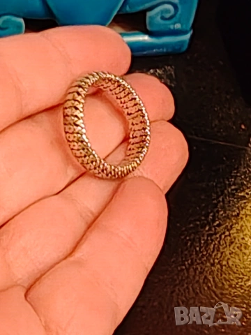 Лот масивен сребърен пръстен и обеци , снимка 5 - Бижутерийни комплекти - 53738437