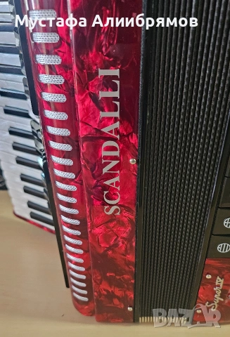 SKANDALLİ SUPER IV 120 баса, снимка 8 - Акордеони - 54127447