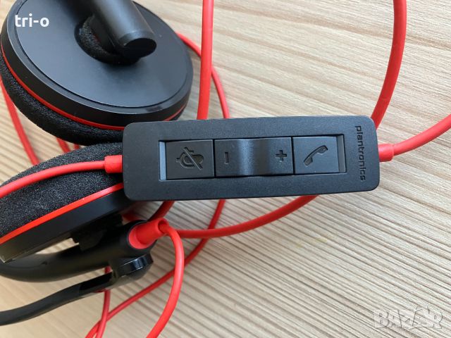 USB Stereo Слушалки с микрофон PLANTRONICS BLACKWIRE C3220, снимка 5 - Слушалки и портативни колонки - 45607594