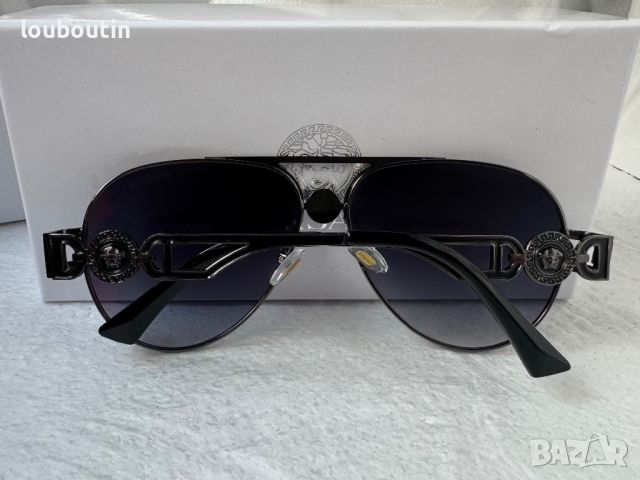 Versace мъжки слънчеви очила авиатор унисекс дамски, снимка 16 - Слънчеви и диоптрични очила - 45504671