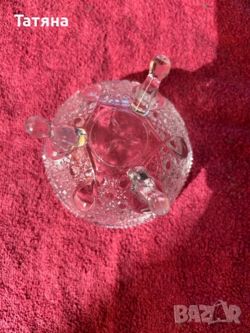 Стъклена купичка за ядки, бонбонки, интериор, снимка 3 - Прибори за хранене, готвене и сервиране - 50803793