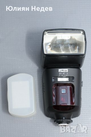 светкавица Metz 64 AF-1 DIGITAL за Canon, снимка 3 - Светкавици, студийно осветление - 46712098