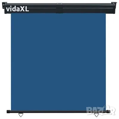 vidaXL Вертикална тента за балкон, 175x250 см, синя（SKU:48438）, снимка 2 - Градински мебели, декорация  - 49371663