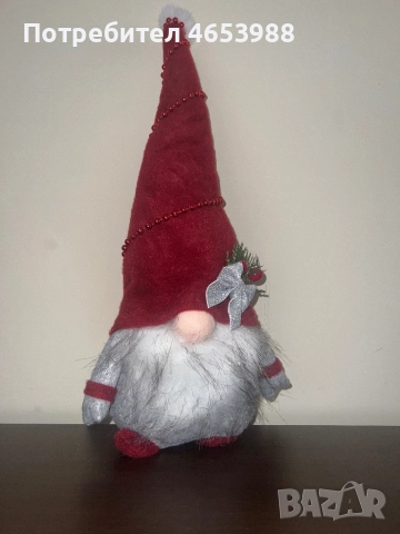 Коледен гном, снимка 2 - Декорация за дома - 52453456