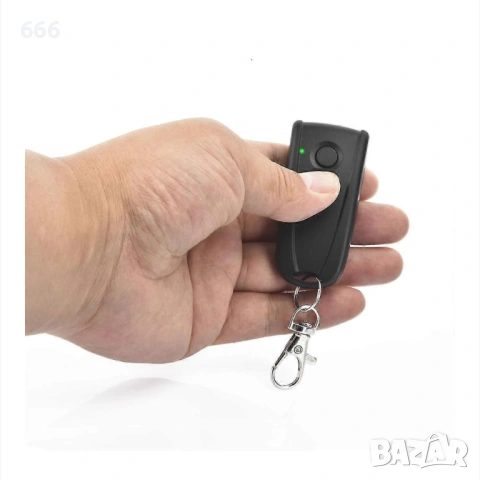 Дистанционни управления за гаражни врати, 433.92 MHz, комплект от 2, съвместими с RSC2, RSE2, черно,, снимка 4 - Друга електроника - 54001058