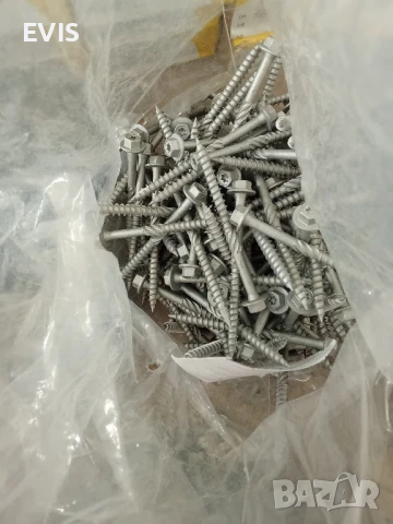 Винт, винтове дърво шестостенна глава, TORX, шайба, връх 17, цинк-ламелно покр. торнадо, разл. р-ри, снимка 7 - Железария - 50988869