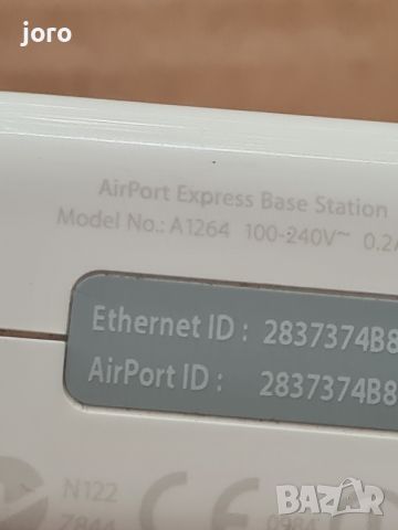 apple airport a1264, снимка 8 - Рутери - 46333472