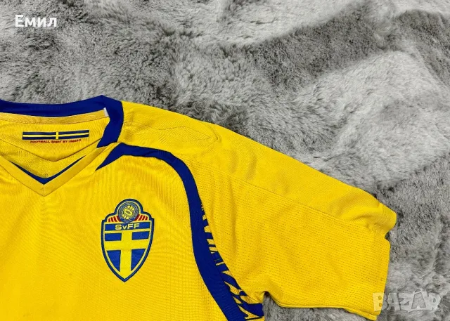 Оригинална тениска Umbro x Sweden x Zlatan Ibrahimovic, Размер М, снимка 3 - Футбол - 47185224