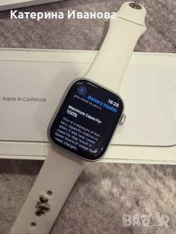 Apple Watch 8, снимка 5 - Смарт гривни - 49608855