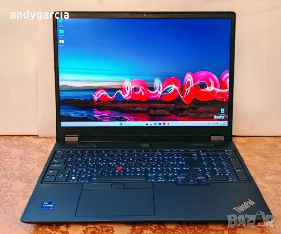 Lenovo P16 Gen 2/Intel Core i7-13700HX/NVidia RTX Ada 1000 6GB/16GB RAM/512GB NVMe/16 IPS QHD 165hz, снимка 3 - Лаптопи за работа - 53873810