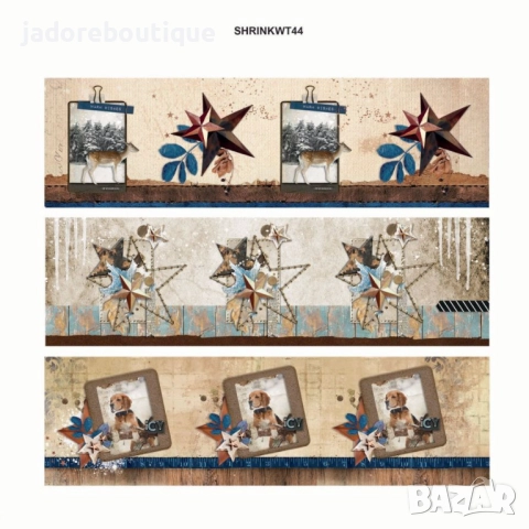 Studio Light Коледни термосвиваеми етикети (шринк ръкави) за ръчна изработка различни видове , снимка 2 - Други - 52502537