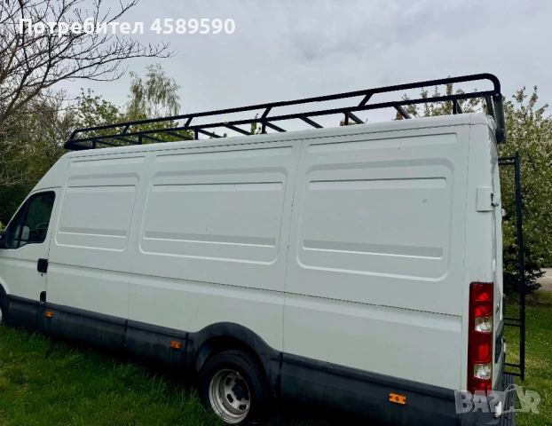 Багажник UGEFA + стълба за бус Iveco Daily MAXXII база