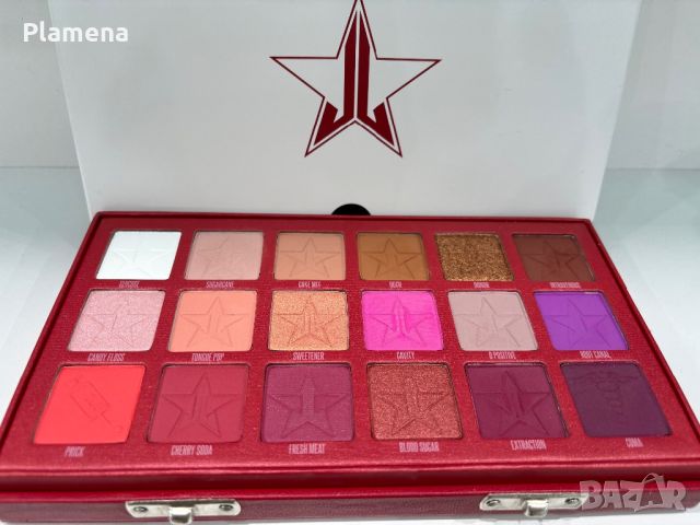 Палитрата blood sugar на  jeffree star, снимка 1 - Декоративна козметика - 45289493