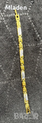 Мъжка гривна от медицинско злато 