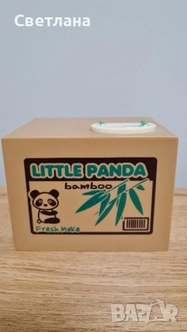 интерактивна касичка с пандичка, която взема монета, снимка 7 - Образователни игри - 52091506