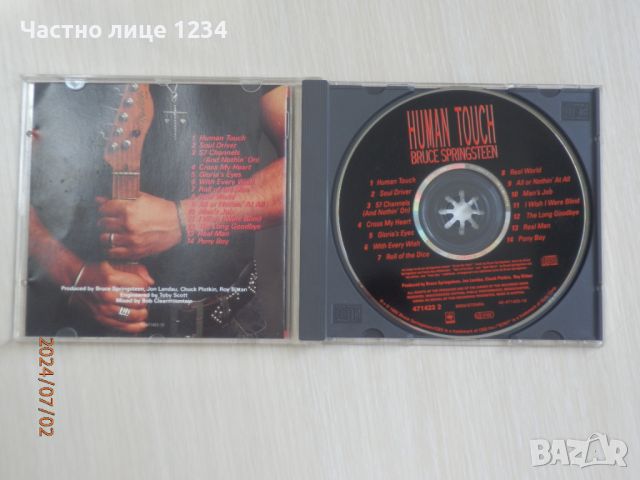 Bruce Springsteen - Human Touch - 1992, снимка 3 - CD дискове - 46457393