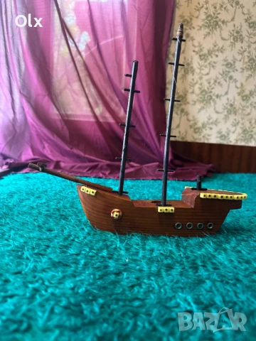 Дървено корабче - части 