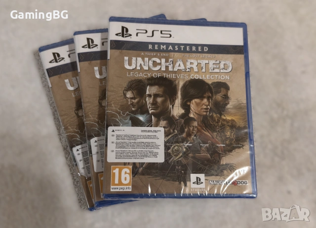 чисто нови Uncharted Legacy of Thieves Collection за PS5, снимка 2 - Игри за PlayStation - 53810636