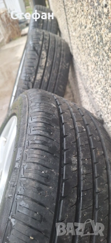 Гуми с лети джанти 4/108. за Пежо 205/55/16, снимка 2 - Гуми и джанти - 53287881