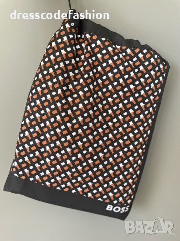Плажна кърпа с торбичка за съхранение Boss реплика, снимка 2 - Хавлиени кърпи - 46435382