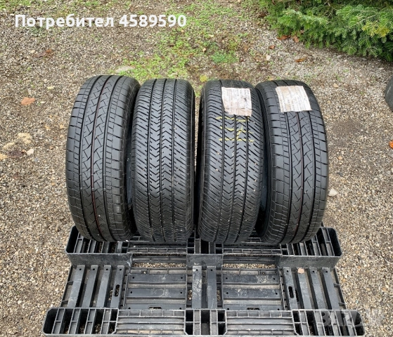 4бр.Гуми 16цола Bridgestone 205/65/16C 8мм грайфер за бус/камион, снимка 4 - Гуми и джанти - 52438424