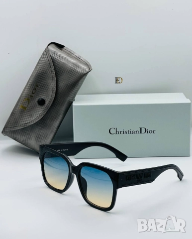 очила с черен обикновен калъф и ув защита fendi christian dior, снимка 18 - Слънчеви и диоптрични очила - 51458689