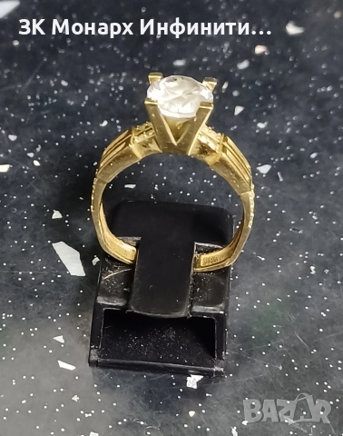 Златен пръстен /585/, снимка 4 - Пръстени - 52960224