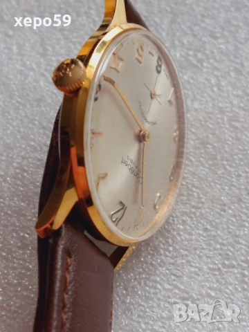 Мъжки часовник''Cortebert''VENUS машина,отлично състояние,1970 година, снимка 15 - Мъжки - 52503222