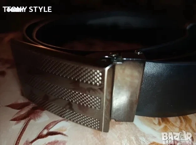 Нов Мъжки Колан Изцяло от Естествена Кожа 130см., снимка 3 - Колани - 51696817