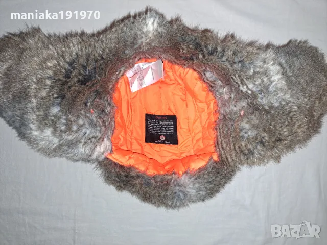 Fjallraven Värmland Heater Safety Orange Trapper мъжка ловна шапка, снимка 8 - Шапки - 48373885