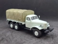 Зил 157К, бордови с тента, Авто история, 1:43, нов, снимка 3