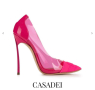 Обувки с ток Casadei 