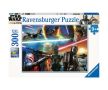 Пъзел Ravensburger 300 ел. XXL - Мандалорецът: Кръстосан огън, снимка 1 - Игри и пъзели - 45559728