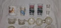 стъклени чинийки, чаши, порцеланови кани, супник, пепелници, снимка 2