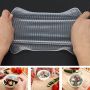 Комплект силиконови капаци за съхраняване на храна Stretch and Fresh, снимка 10